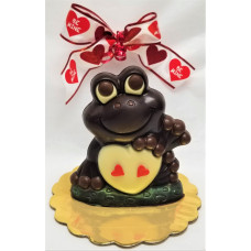 Frog in Love 3-D hand made 